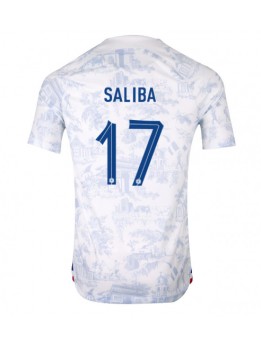 Billige Frankrike William Saliba #17 Bortedrakt VM 2022 Kortermet